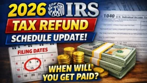 2026 IRS Income Tax Refund Schedule