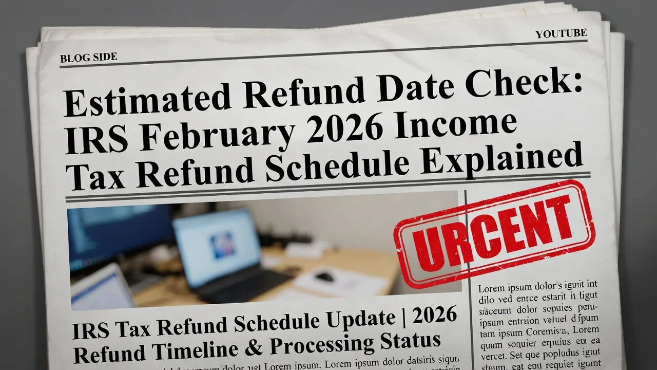 Estimated Refund Date Check